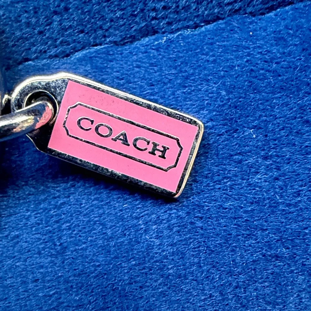 Coach Multicolor Bag Charm Keychain - Picture 4 of 6